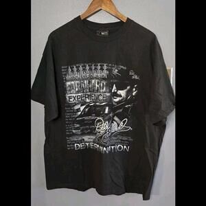 DALE EARNHARDT T-Shirt Large (2-Sided) Winston Cup Nascar Chase Authentics
